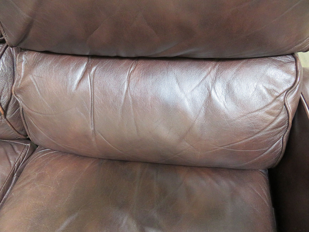 Leather Sectional Recliner Sofa