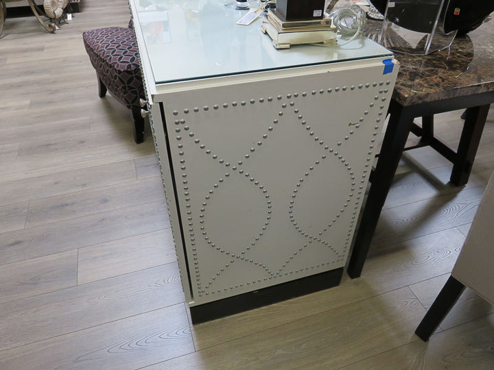 White Two Door Cabinet