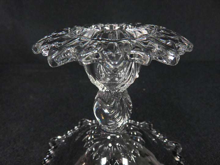 Cambridge Glass Candlesticks