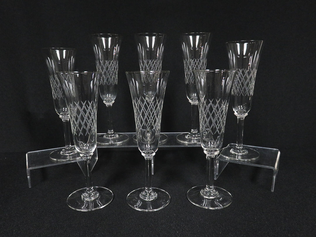 Crystal Champagne Flutes