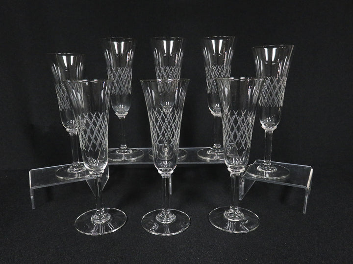 Crystal Champagne Flutes