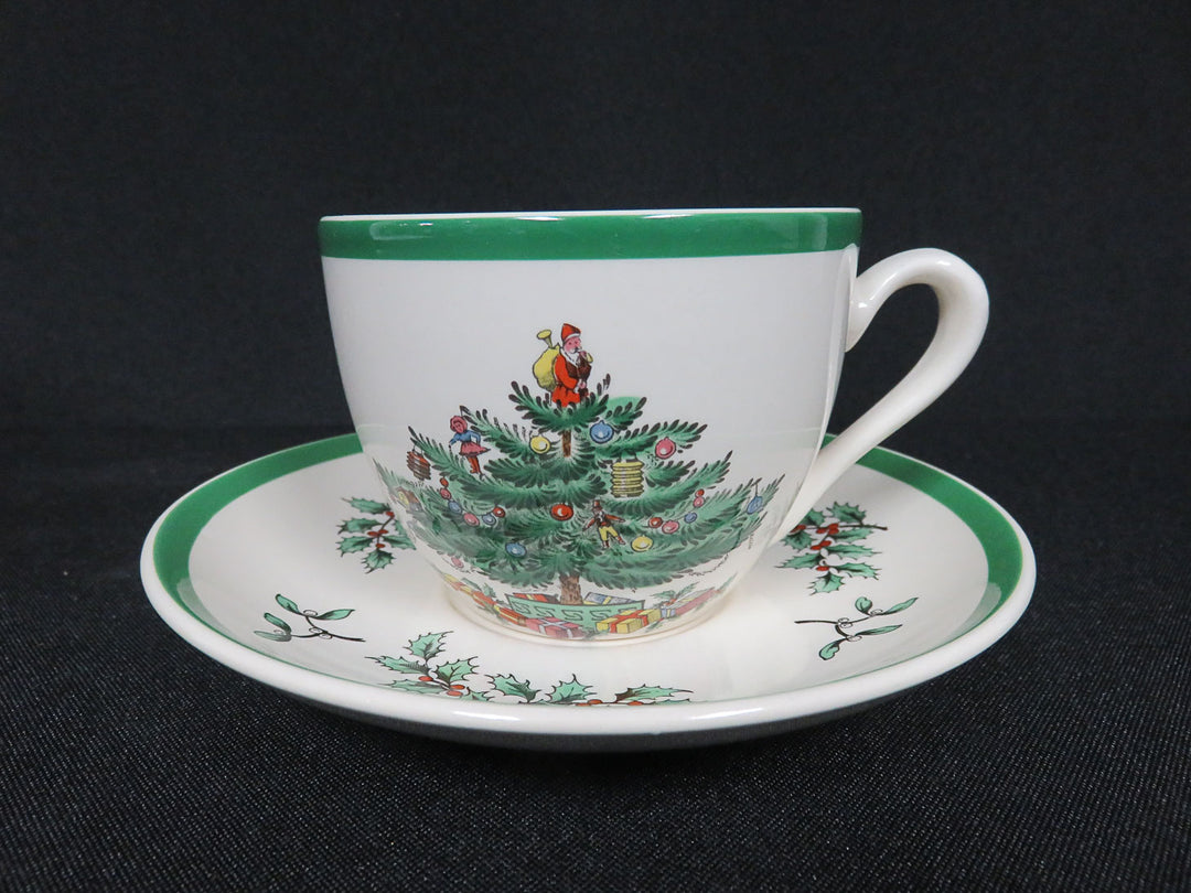 Spode Christmas Cups and Saucers