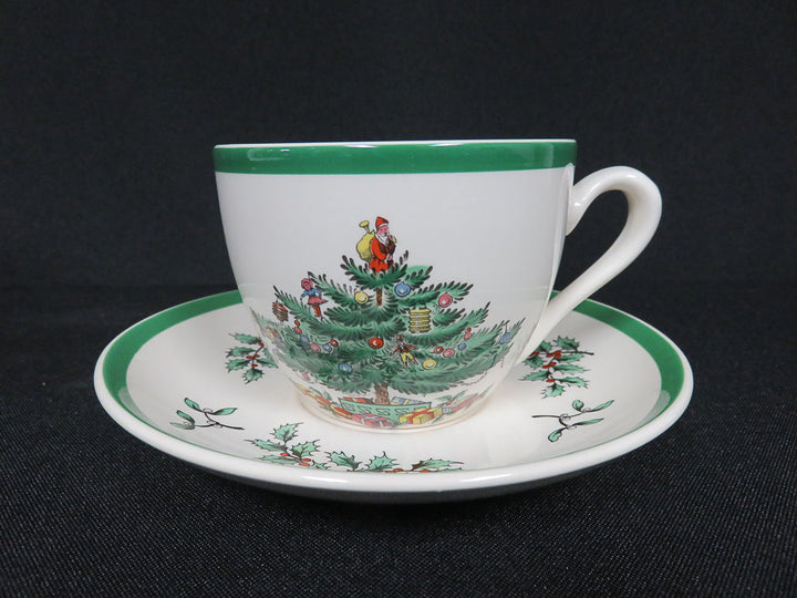 Spode Christmas Cups and Saucers