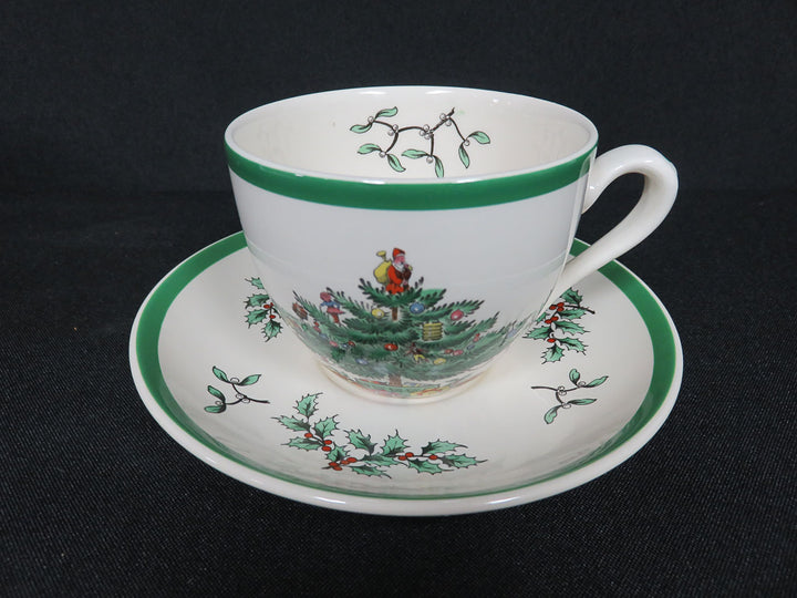 Spode Christmas Cups and Saucers