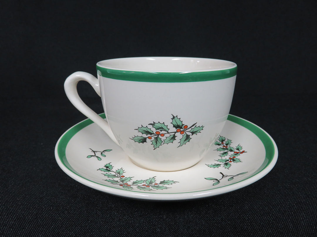 Spode Christmas Cups and Saucers