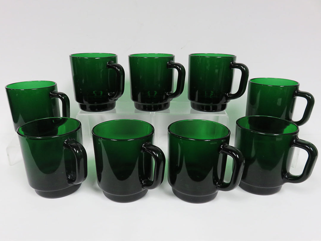Arcoroc Emerald Mugs