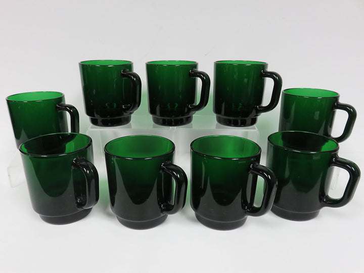 Arcoroc Emerald Mugs