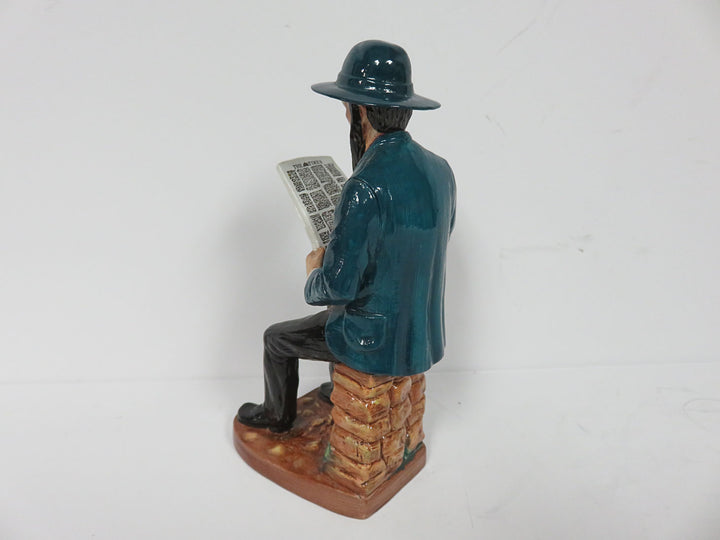 The News Sheet Coalport Figurine