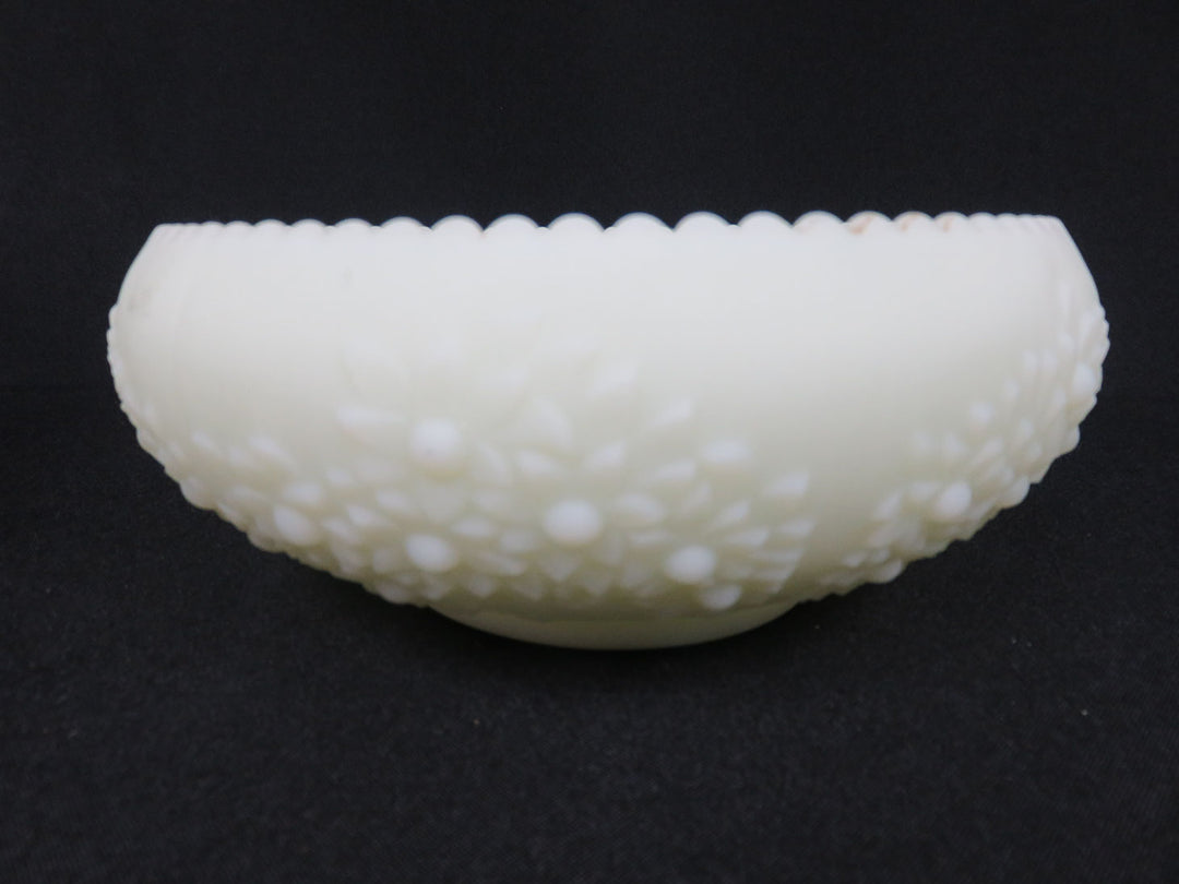 Fenton Custard Uranium Glass Bowl