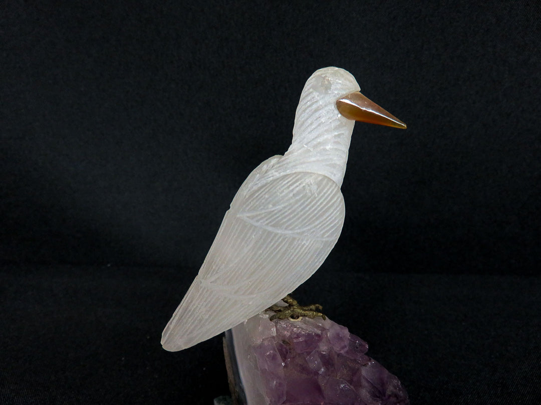 Carved Bird Sculpture
