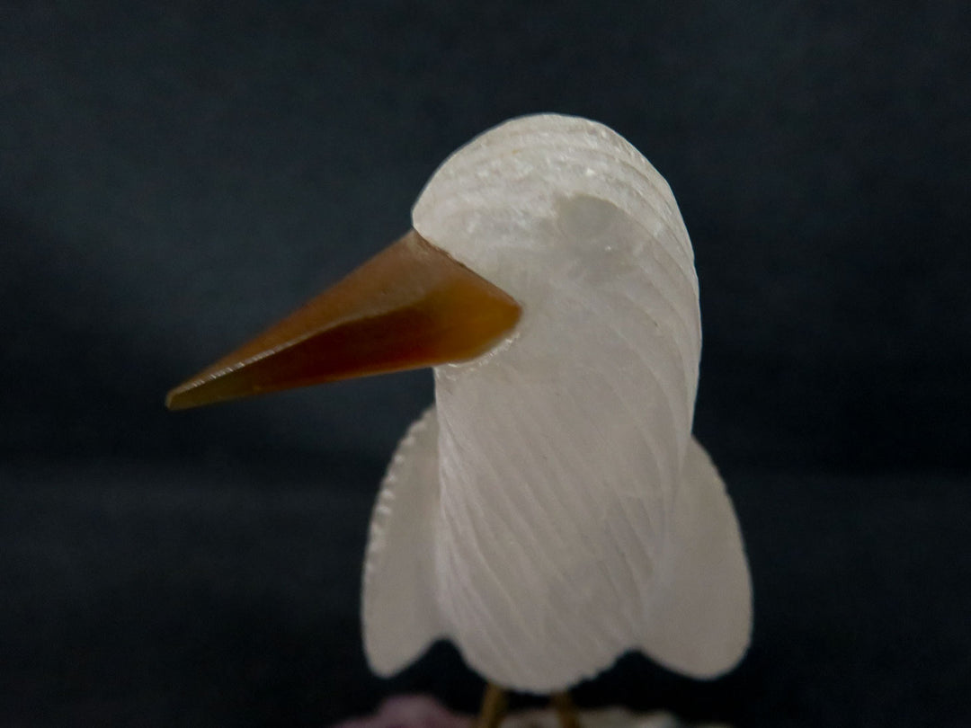 Carved Bird Sculpture