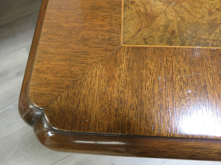 Kittinger Burled Wood End Table