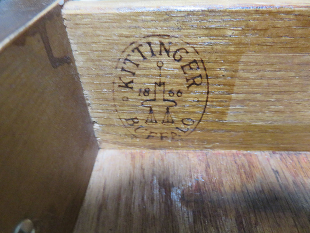 Kittinger Burled Wood End Table