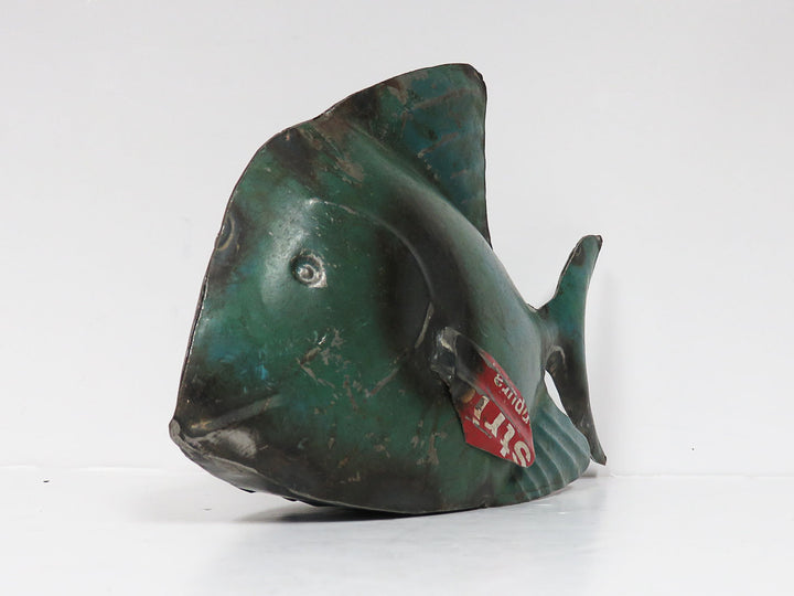 Recycled Fish Metal Sculpture