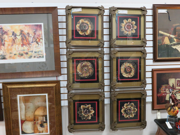John Richards Rosette Prints on the Left