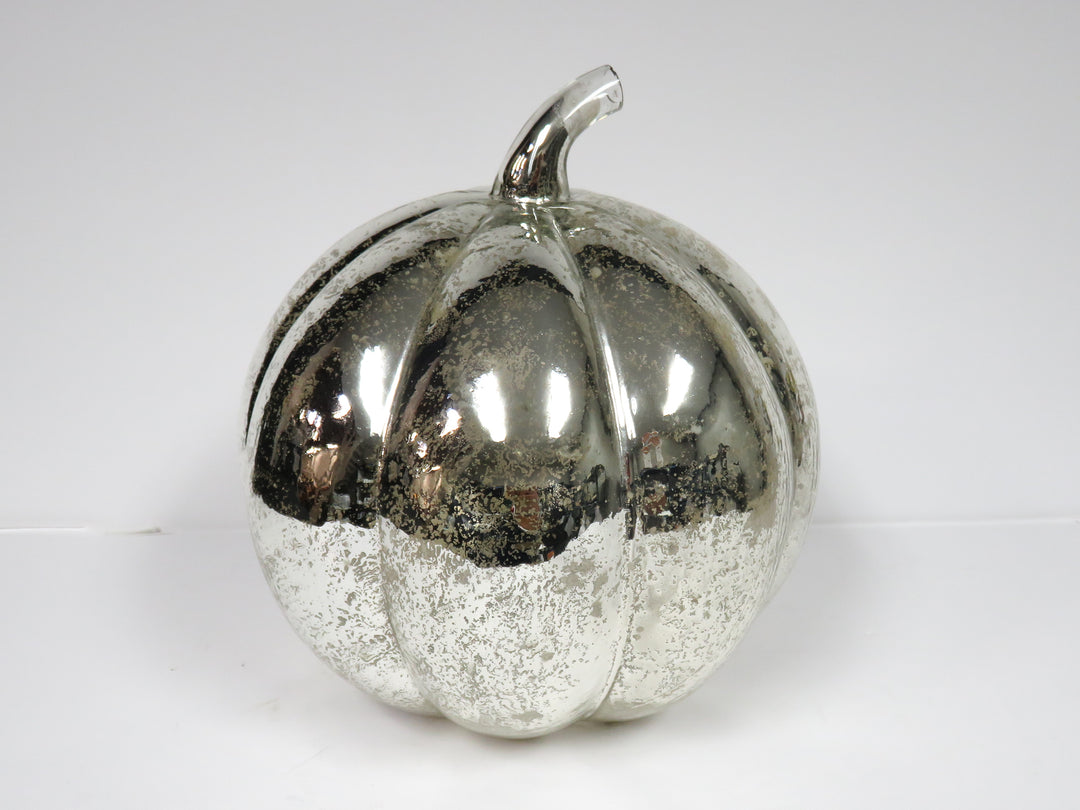 Mercury Glass Pumpkin