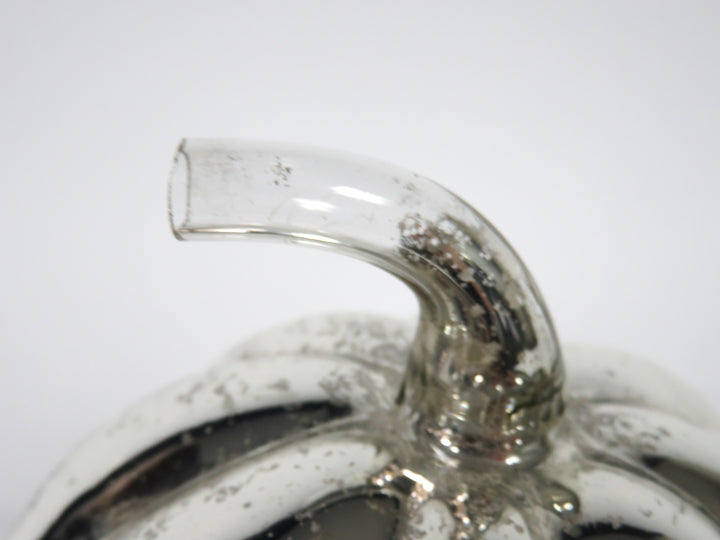 Mercury Glass Votive Pumpkin