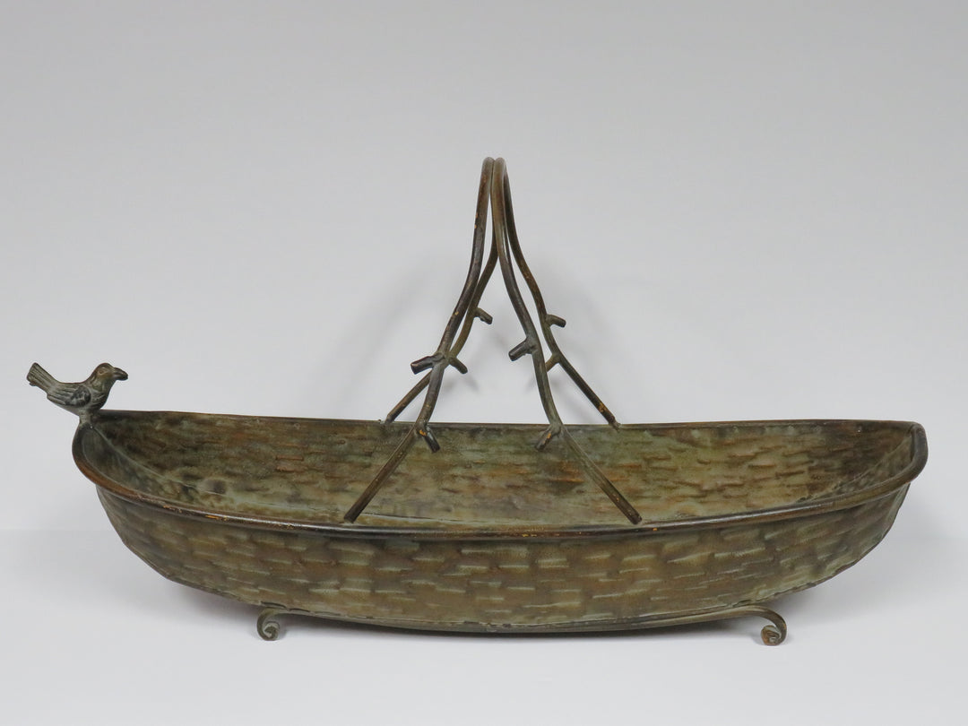 Metal Footed Basket