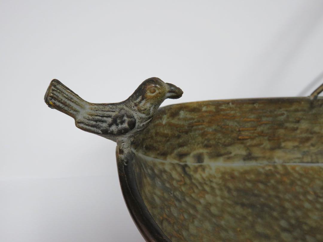 Metal Footed Basket