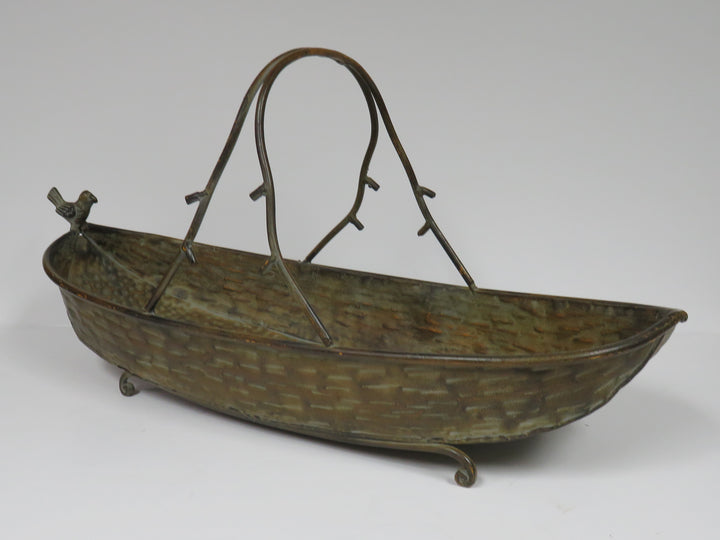 Metal Footed Basket