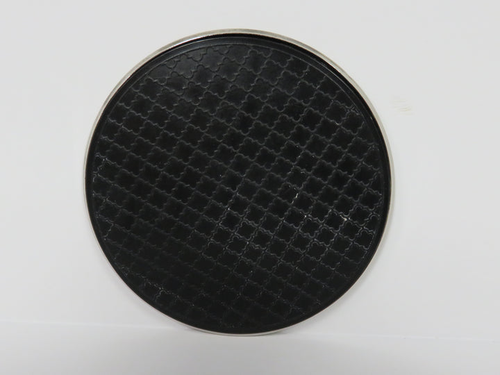 Floral Engraved Silverplated Coasters