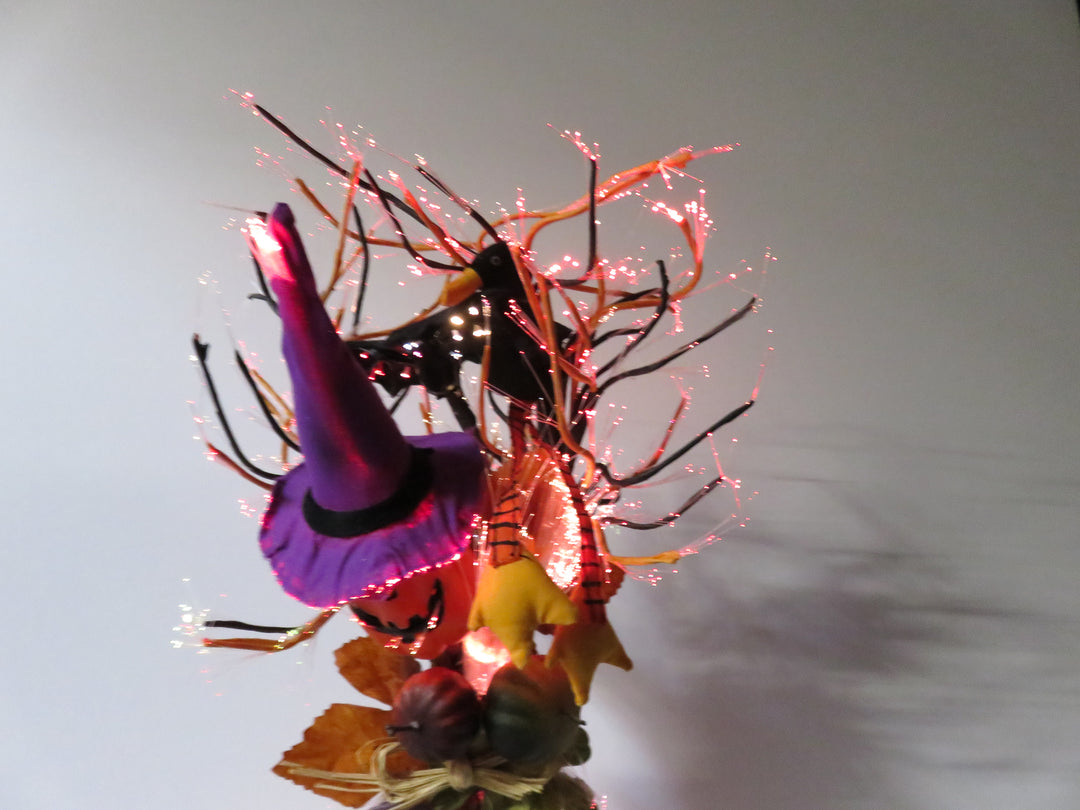 Fiber Optic Halloween Tree