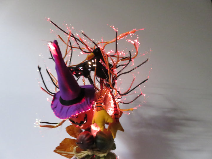 Fiber Optic Halloween Tree