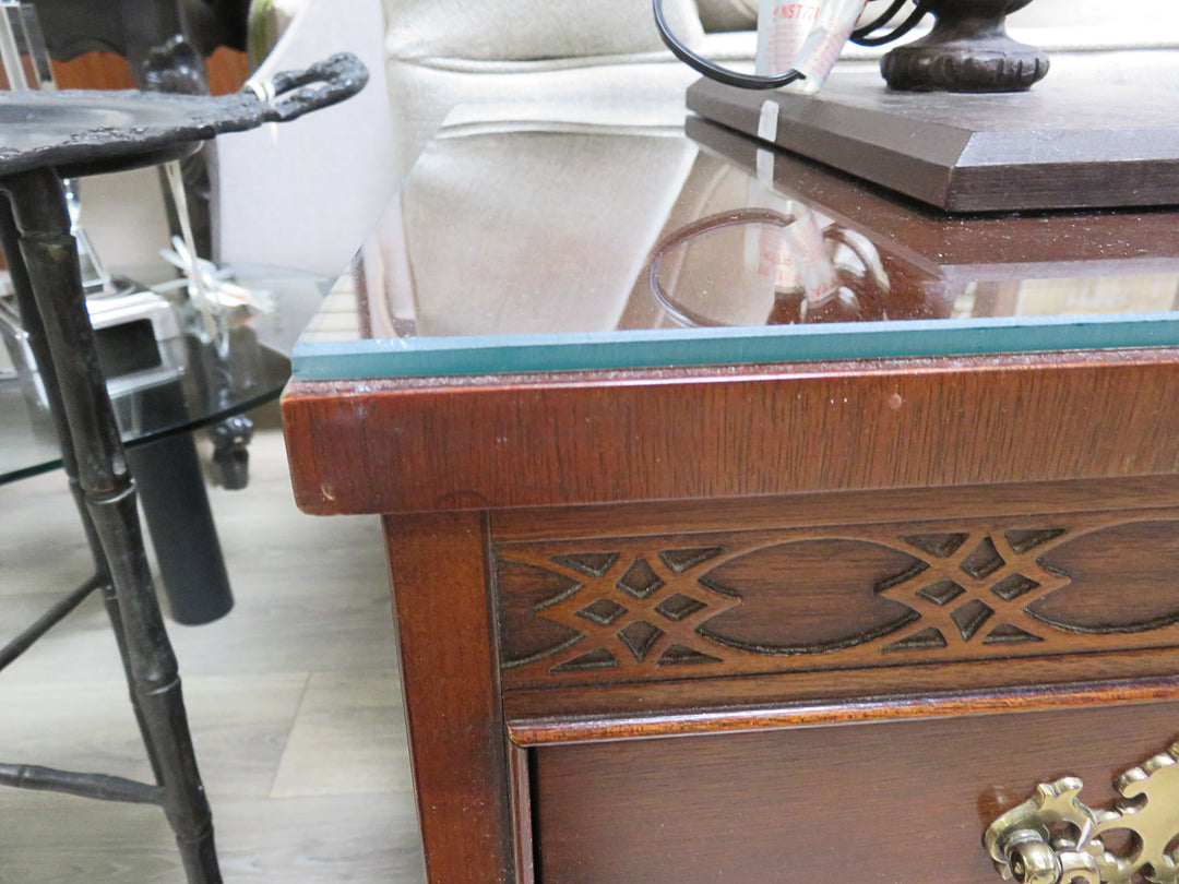 Baker MCM Chippendale Nightstand