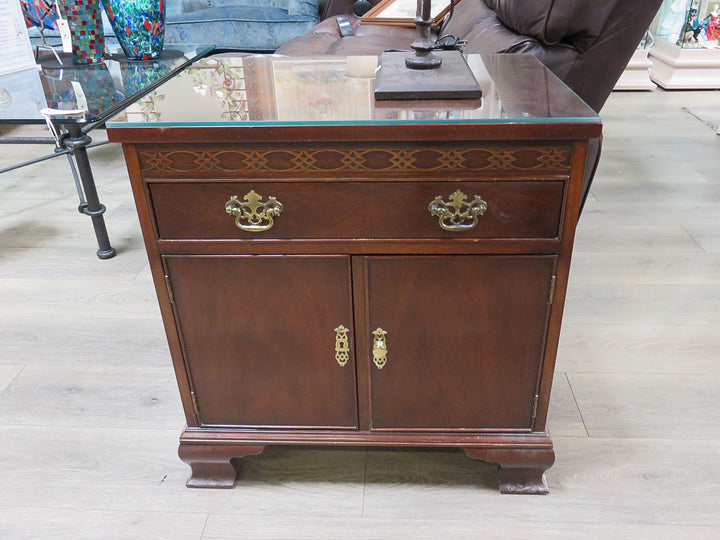 Baker MCM Chippendale Nightstand