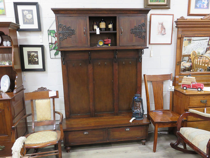Hall Tree with Storage