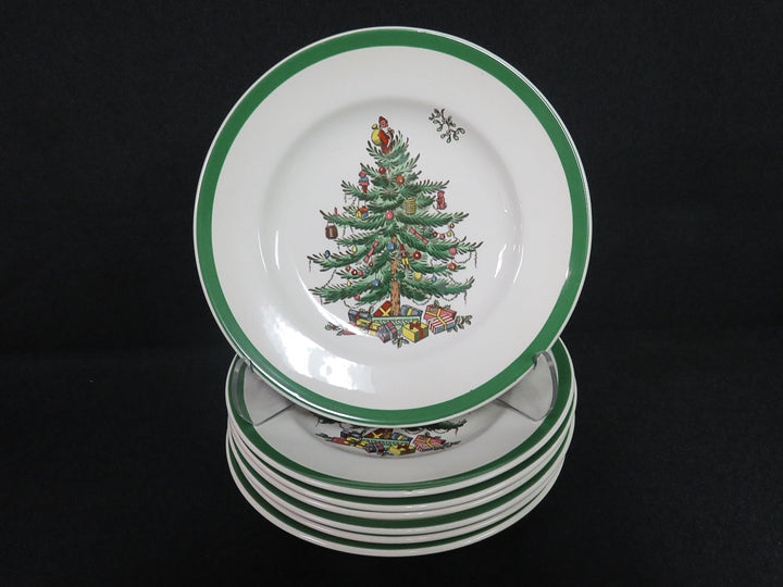 Spode Christmas Tree Bread & Butter  Plates