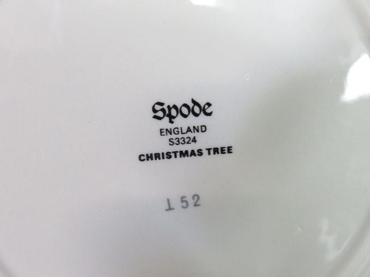 Spode Christmas Tree Bread & Butter  Plates