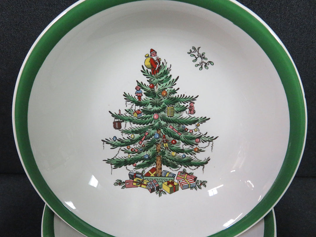 Spode Christmas Tree Cereal Bowls