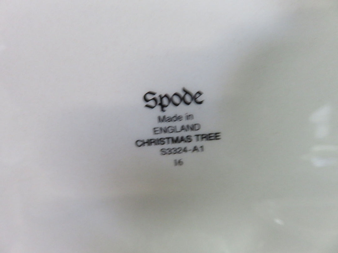 Spode Christmas Tree Cream & Sugar