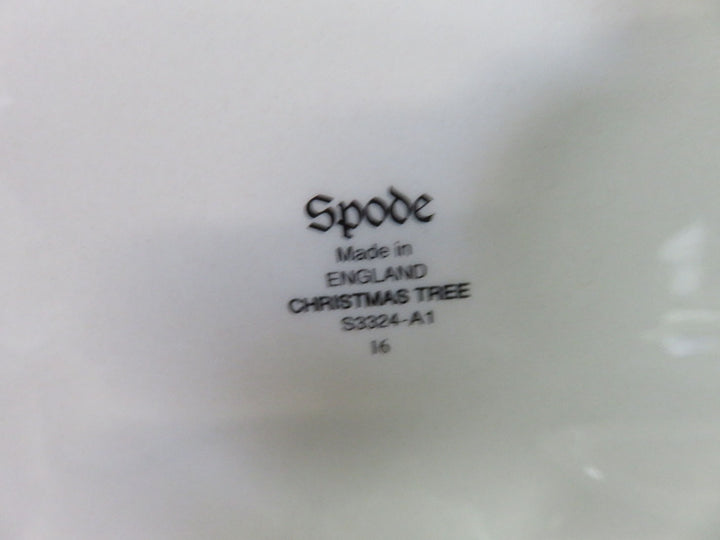 Spode Christmas Tree Cream & Sugar