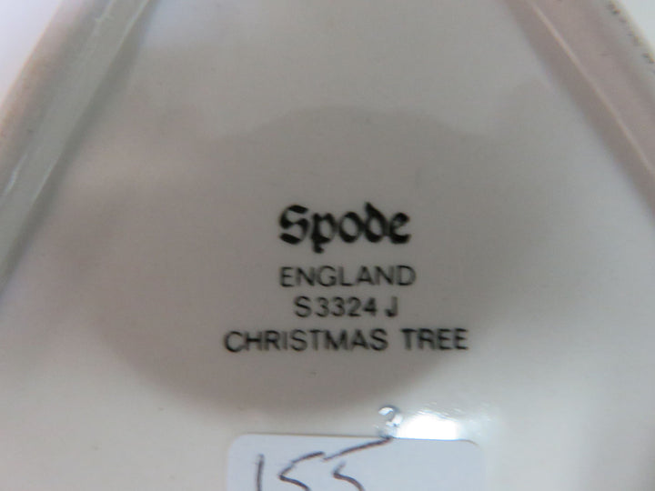 Spode Christmas Tree Tidbit Dishes