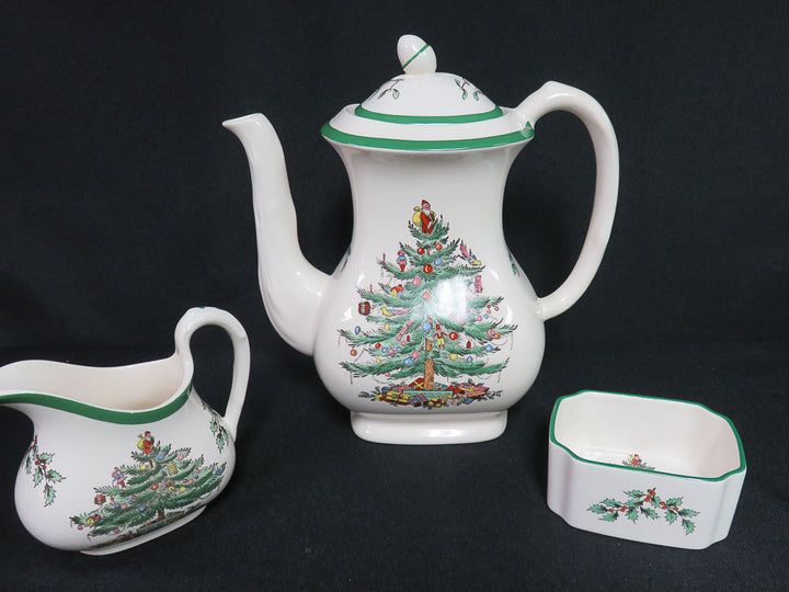 Spode Christmas Coffee Pot Set
