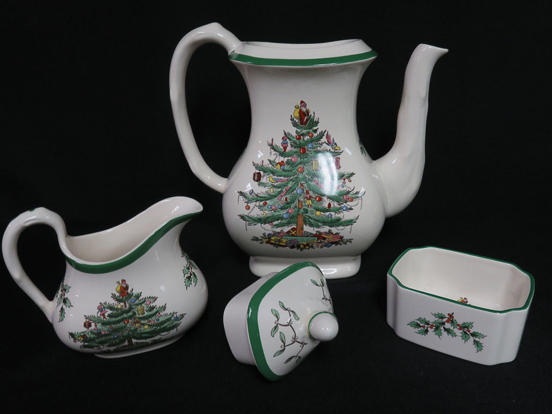 Spode Christmas Coffee Pot Set