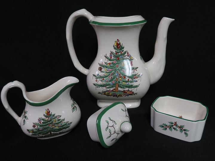 Spode Christmas Coffee Pot Set