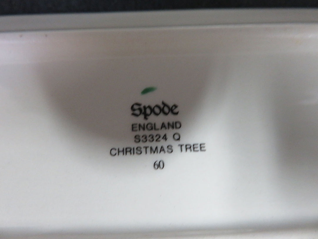 Spode Christmas Tree Cracker Trays