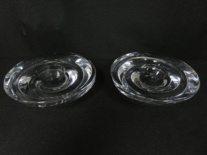 Rogaska Votive Pair
