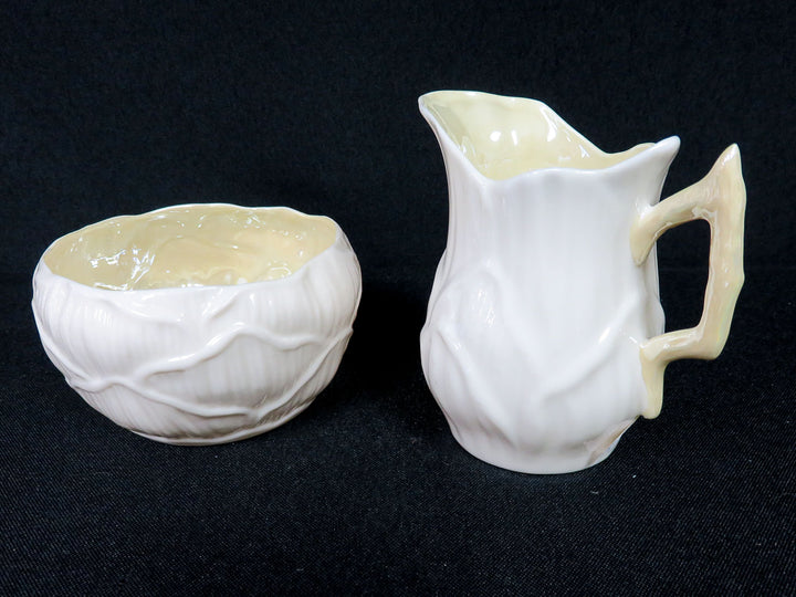 Belleek Cream & Sugar Set