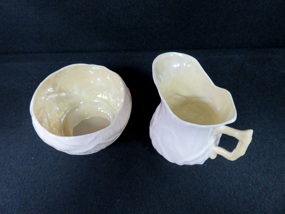 Belleek Cream & Sugar Set