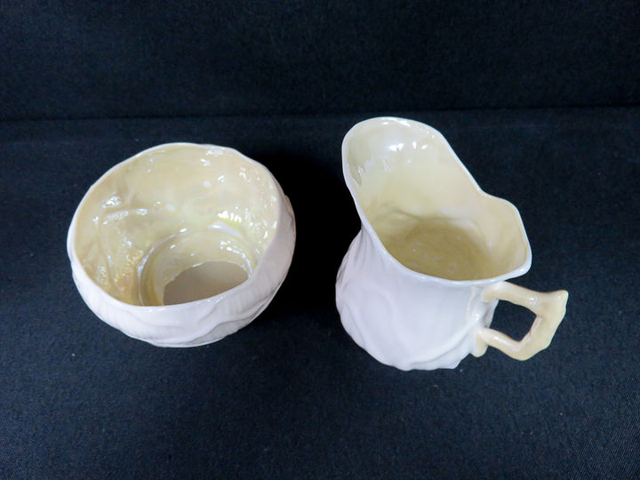 Belleek Cream & Sugar Set