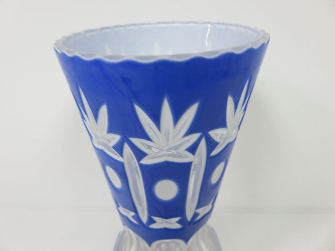 Periwinkle Glass Vase