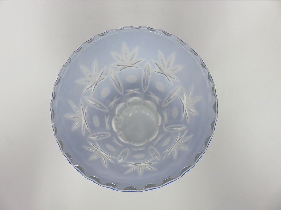 Periwinkle Glass Vase