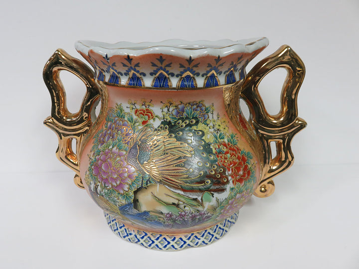 Vintage Satsuma Style Vase