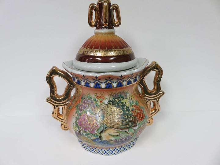 Vintage Satsuma Style Vase