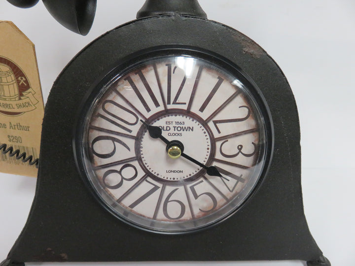 Vintage Dial Telephone Clock