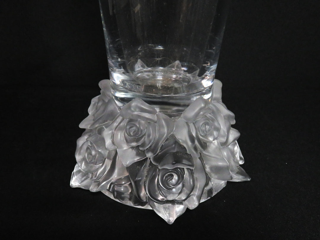 Large Crystal Vase